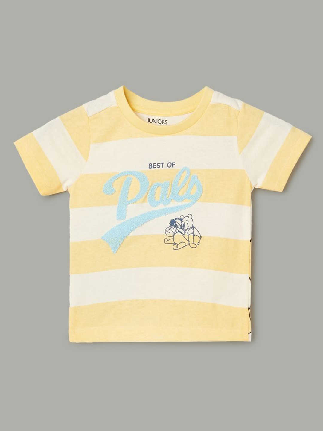 

Juniors by Lifestyle Boys Winnie The Pooh Printed Cotton T Shirt, Yellow