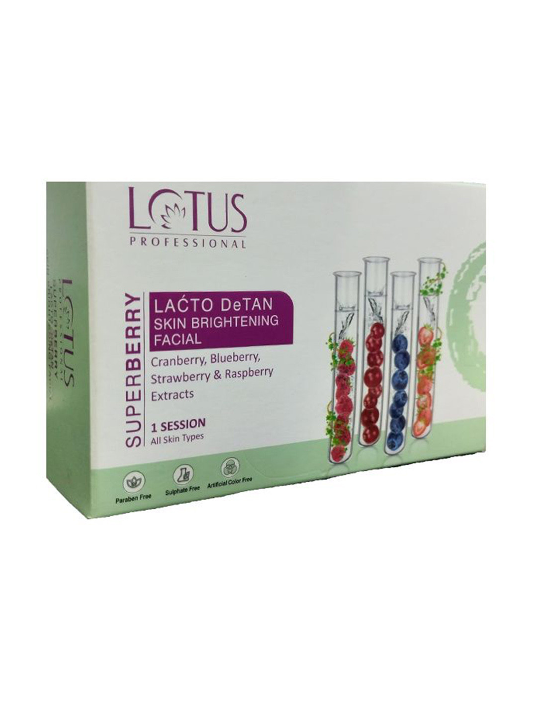 

Lotus Professional Superberry Lactodetan Facial Kit - 50 g, Green