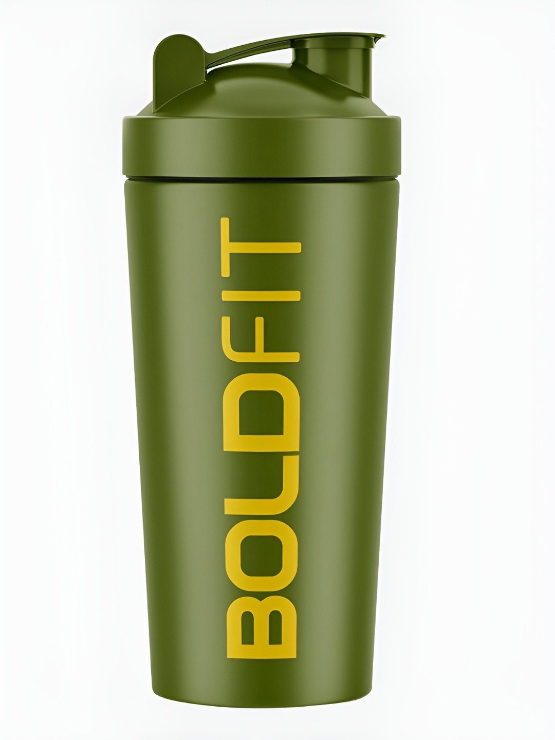 

BOLDFIT Green & Yellow Single Stainless Steel Printed Water Bottle 700ml