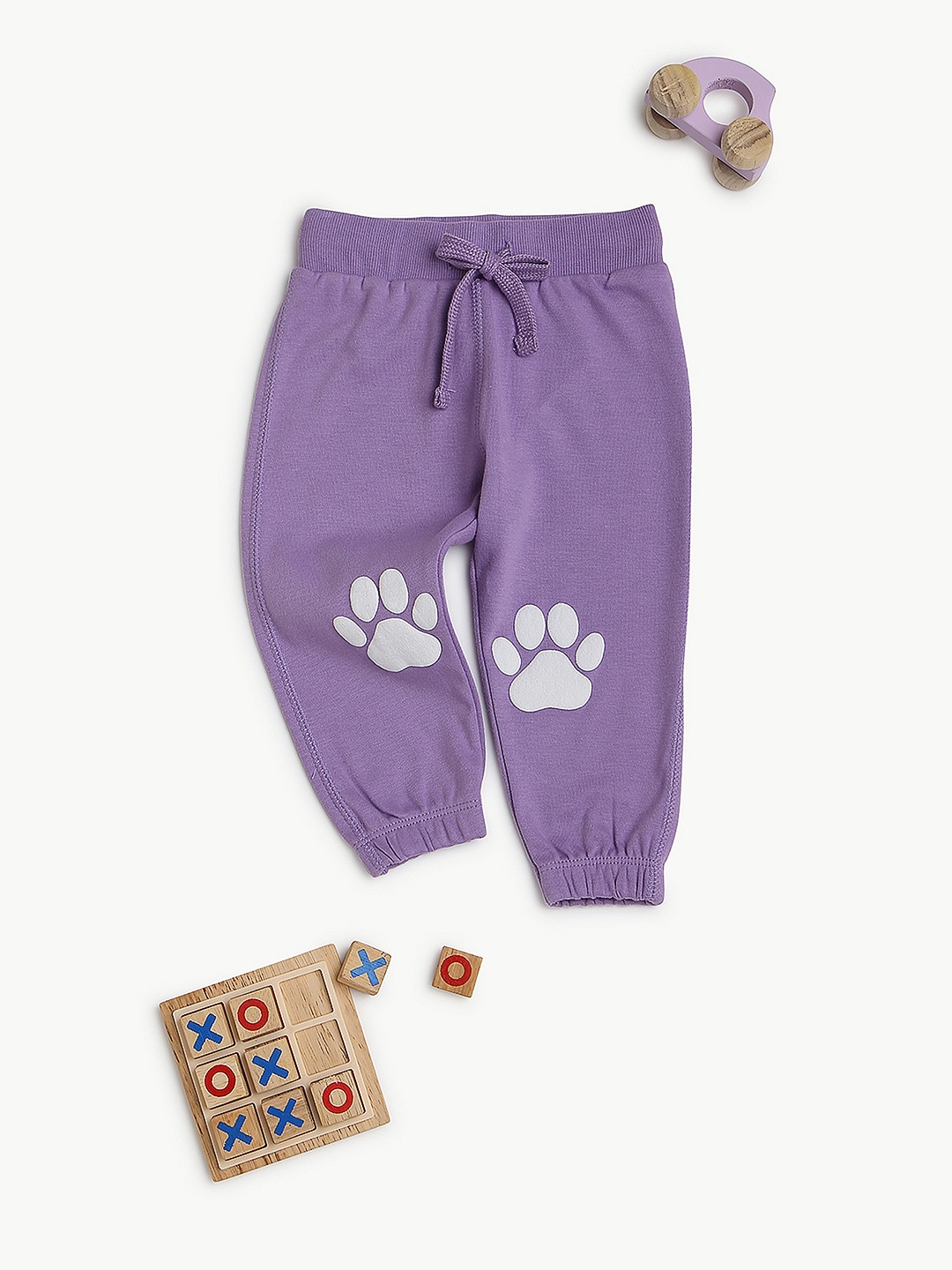 

BONTOTS Girls Printed Joggers, Purple