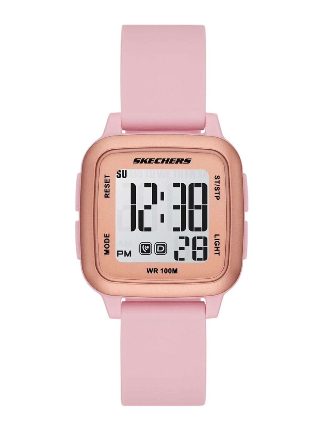 

Skechers Women Digital Multi Function Watch SR6298, White