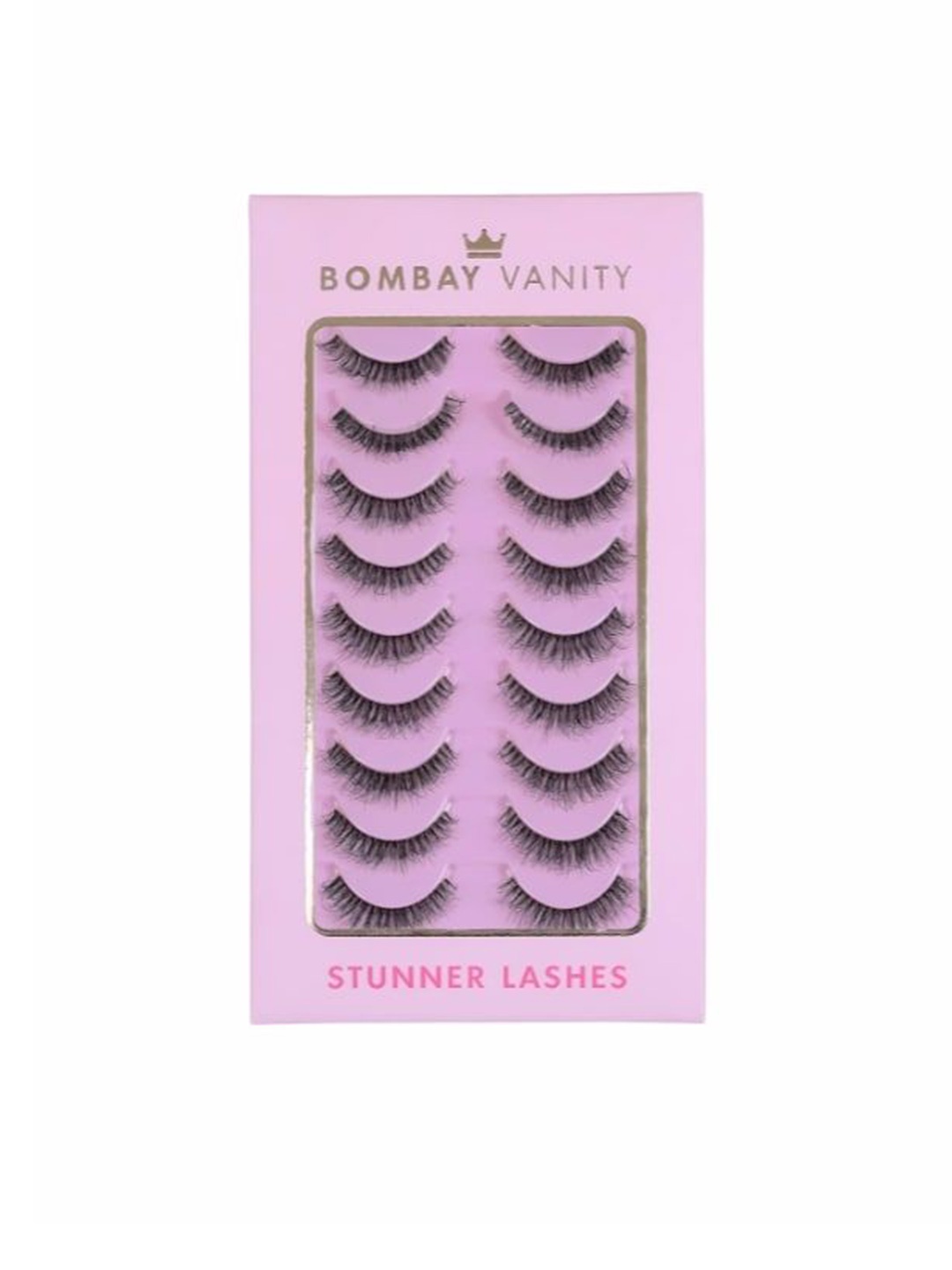

BOMBAY VANITY 10 Pairs Stunner False Eyelash - Day Bride, Black