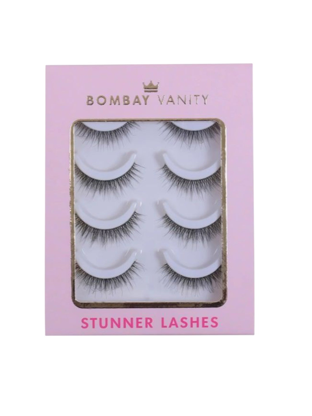 

BOMBAY VANITY Set of 4 Eyelash Set - Silk, Black