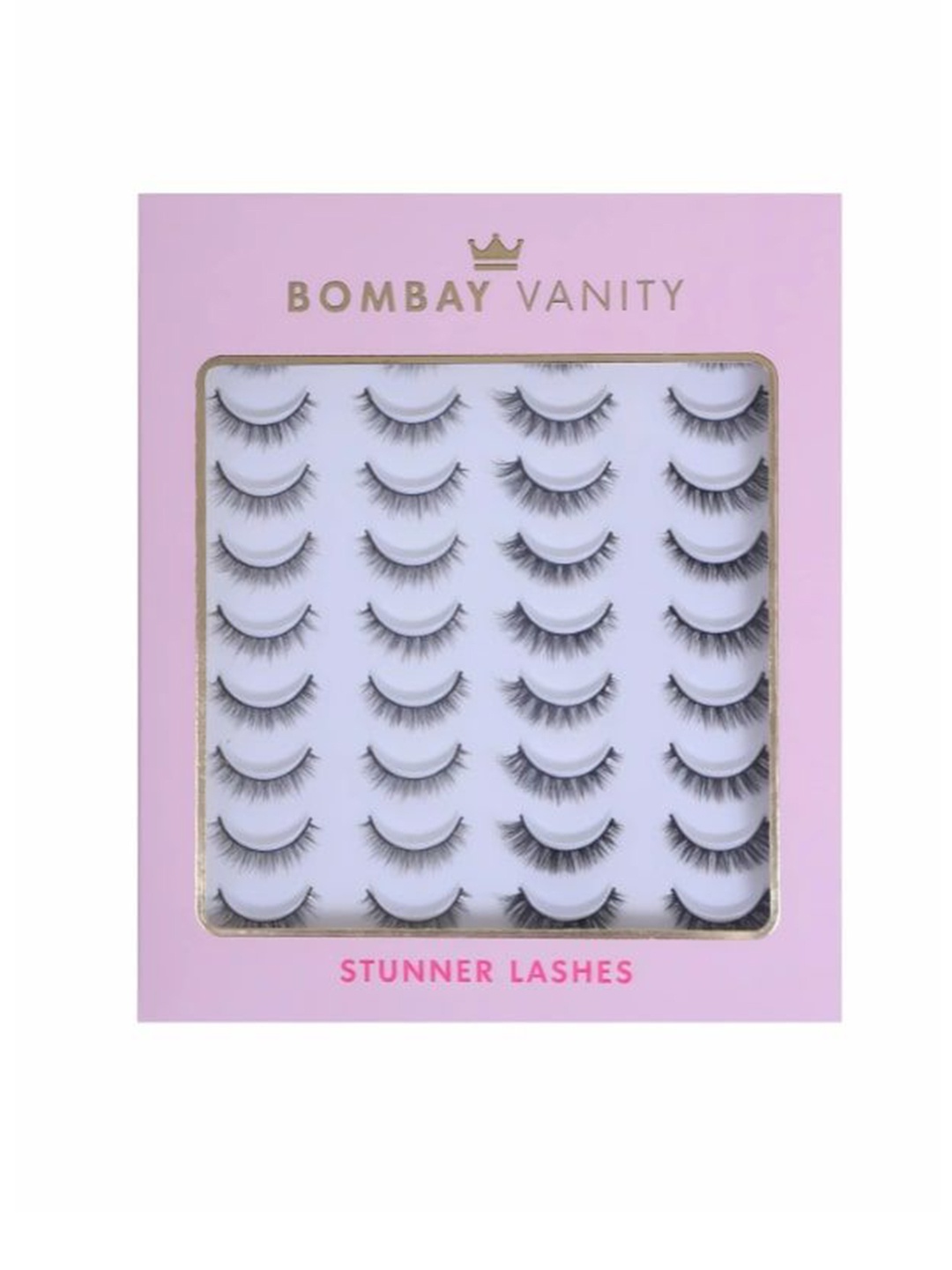 

BOMBAY VANITY 20 Pairs Stunner False Eyelash - H23, Black