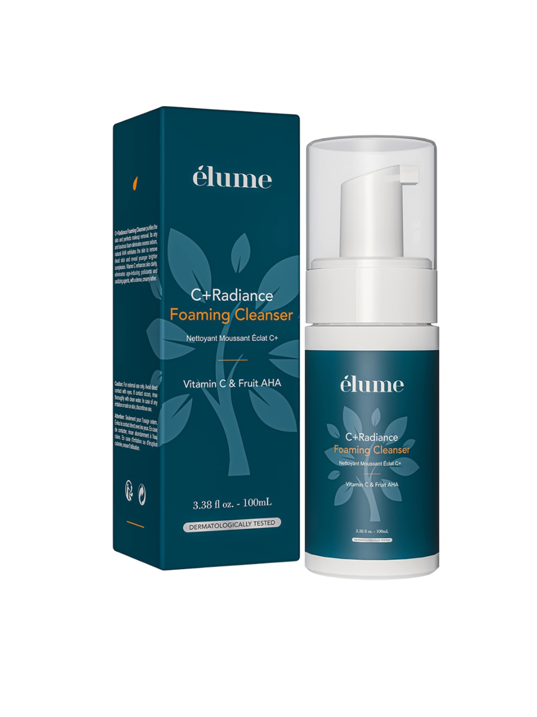 

elume C+ Radiance Foaming Cleanser- 100 ml, Blue
