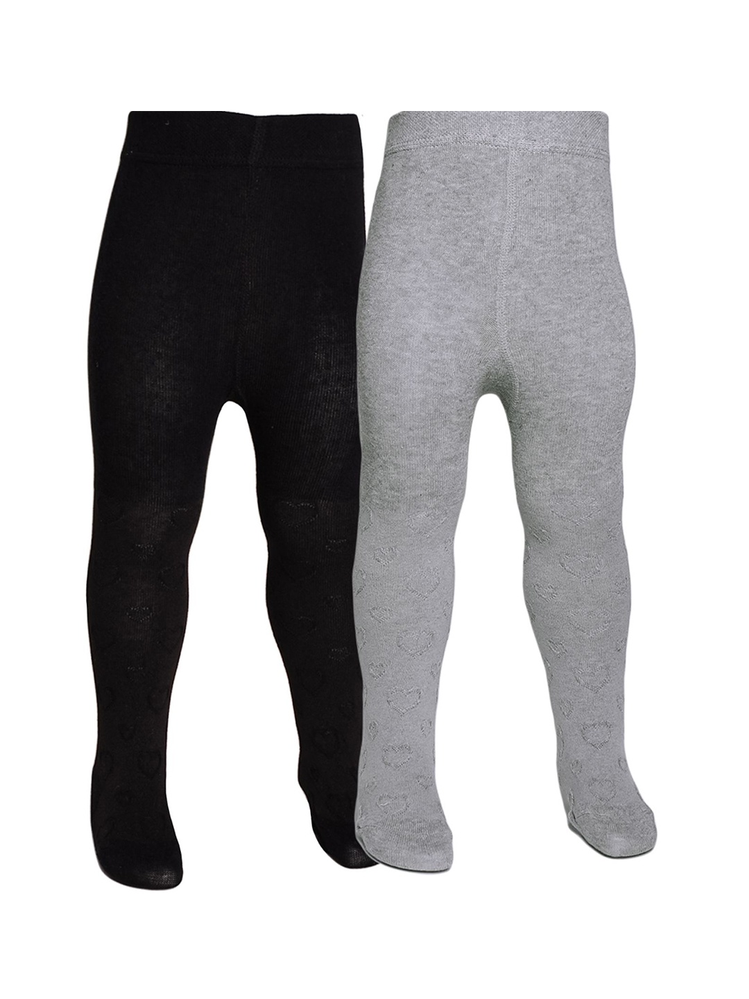 

The Little Lookers Kids Pack of 2 Stockings, Grey
