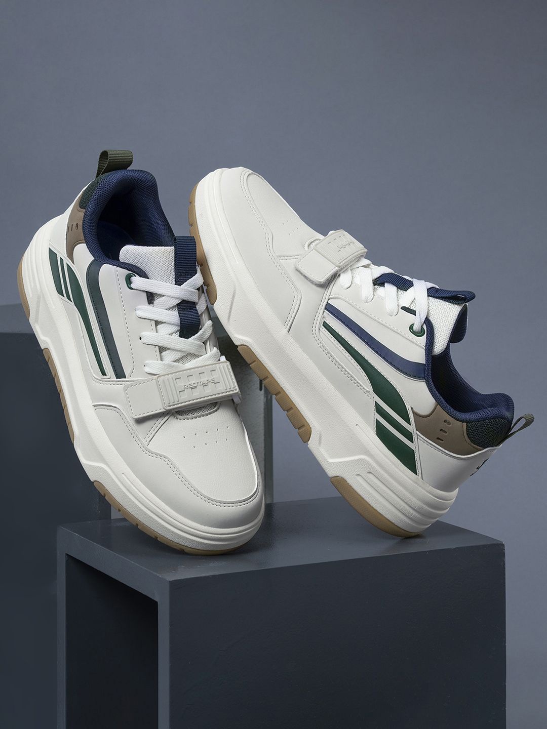 

Red Tape Men Colourblocked Sneakers, Beige