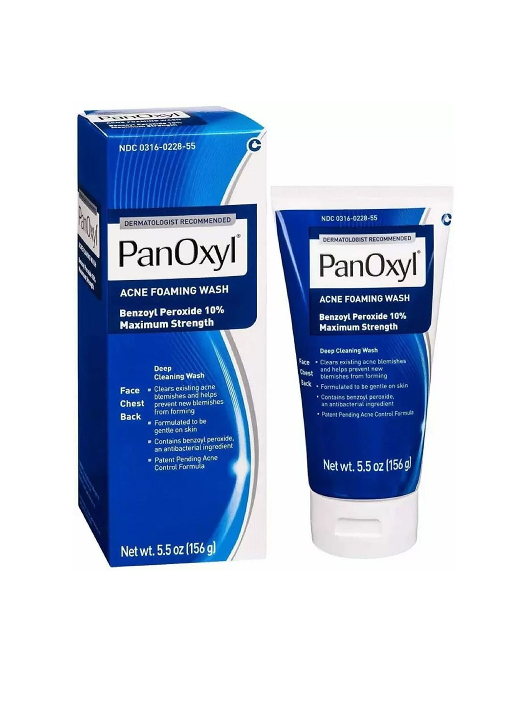 

Panoxyl Acne Foaming Body Wash - 156 g, White