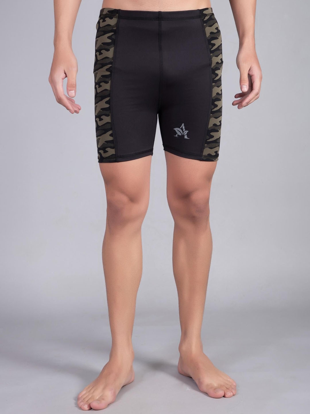 

DRAXSTAR Men Swim Bottoms, Black
