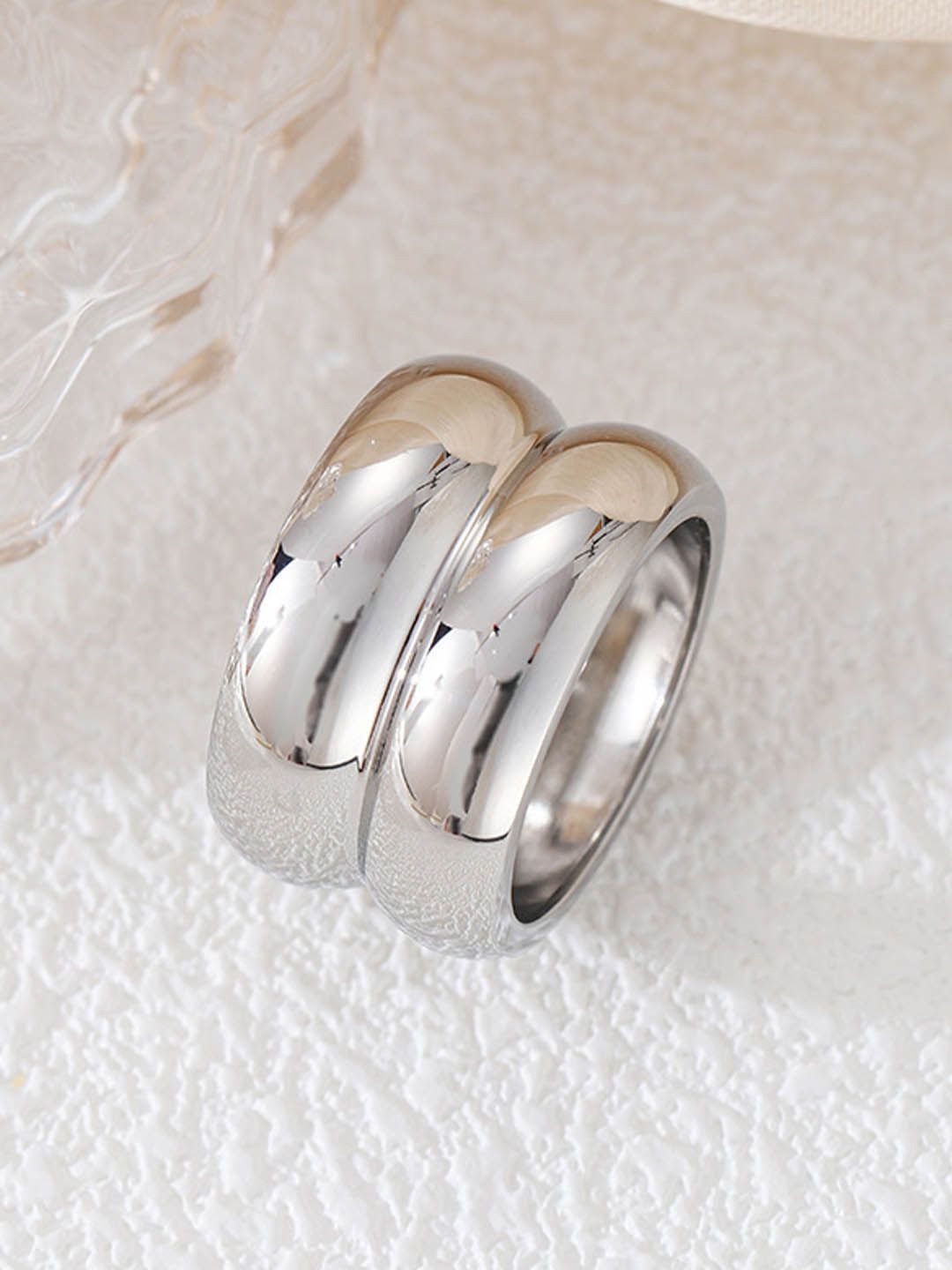 

StyleCast Silver-Toned Elegant Finger Ring