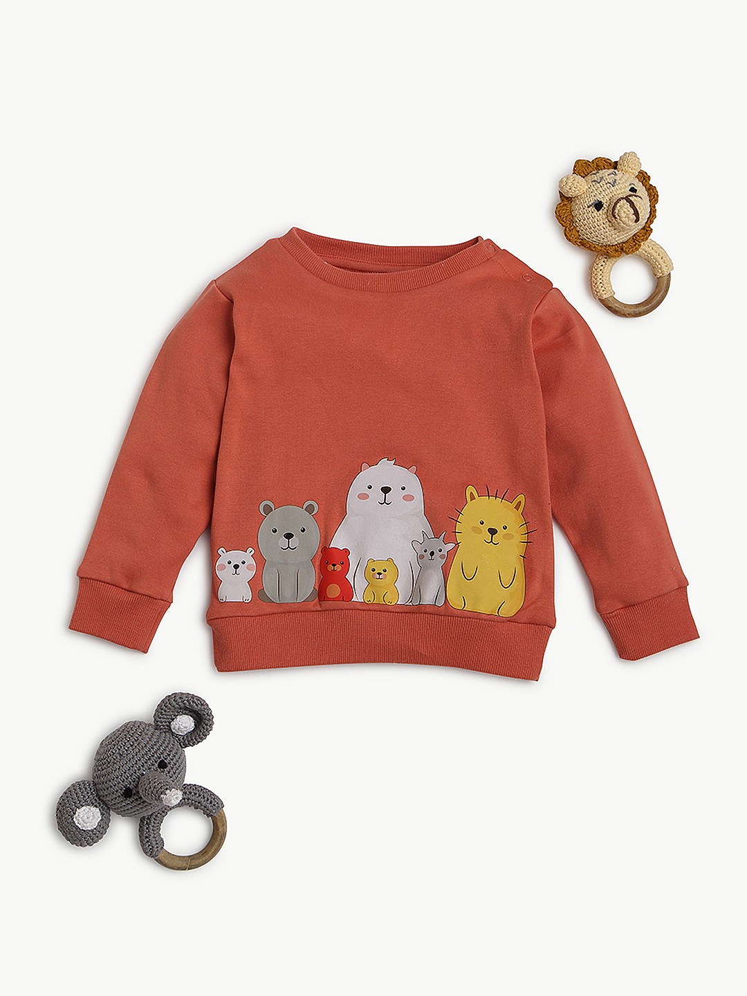 

BONTOTS Boys Sweatshirt, Brown