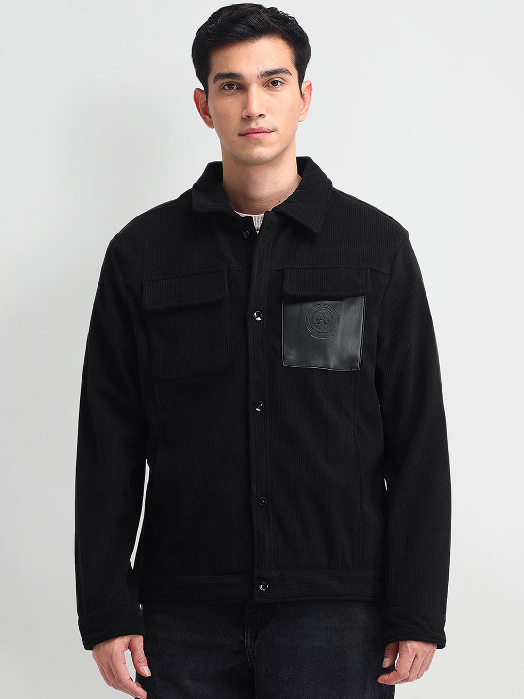 

Arrow Sport Men Solid Tailored Jacket, Black