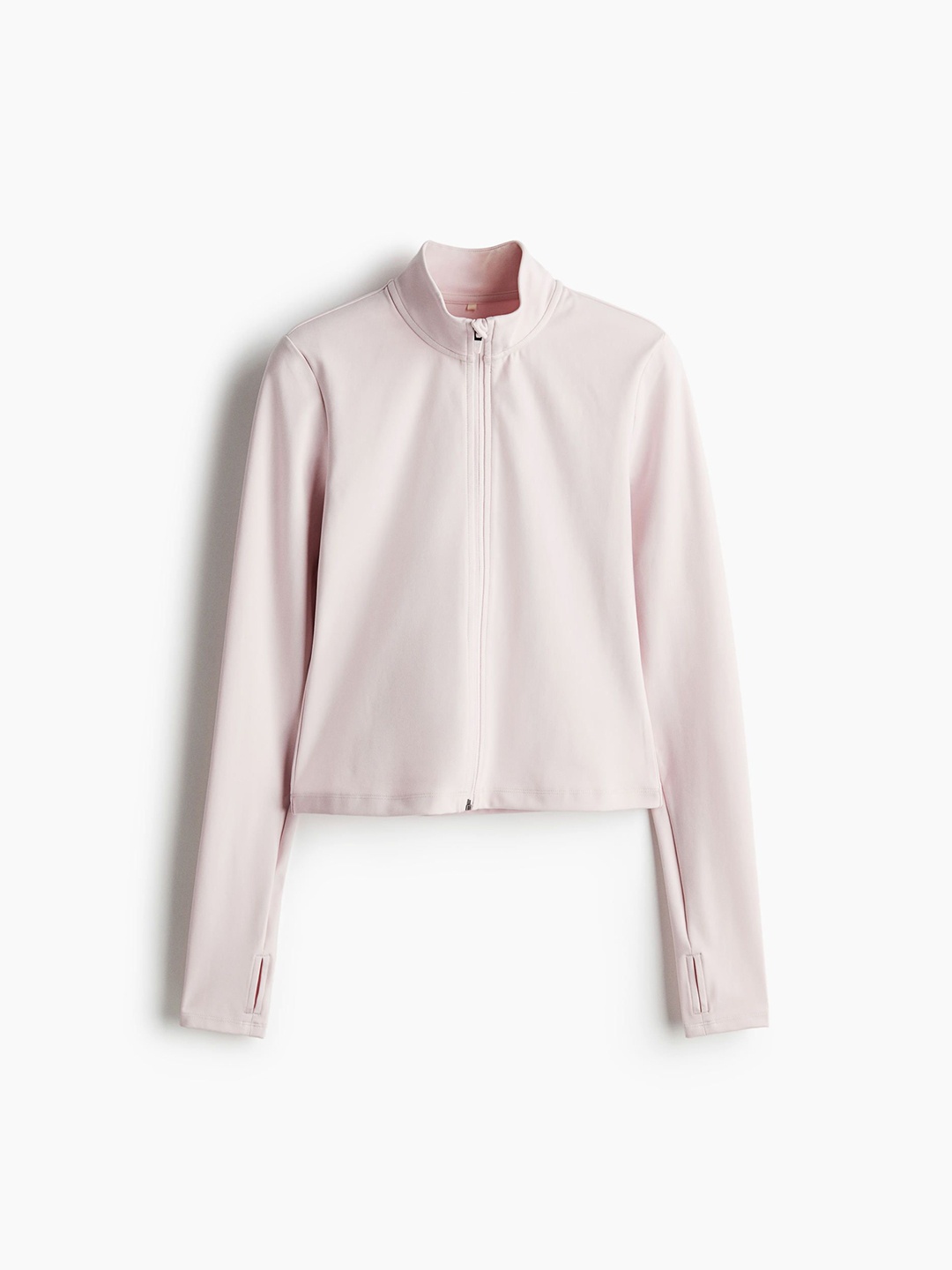 

H&M Zip-Through Sports Jacket In SoftMove, Pink