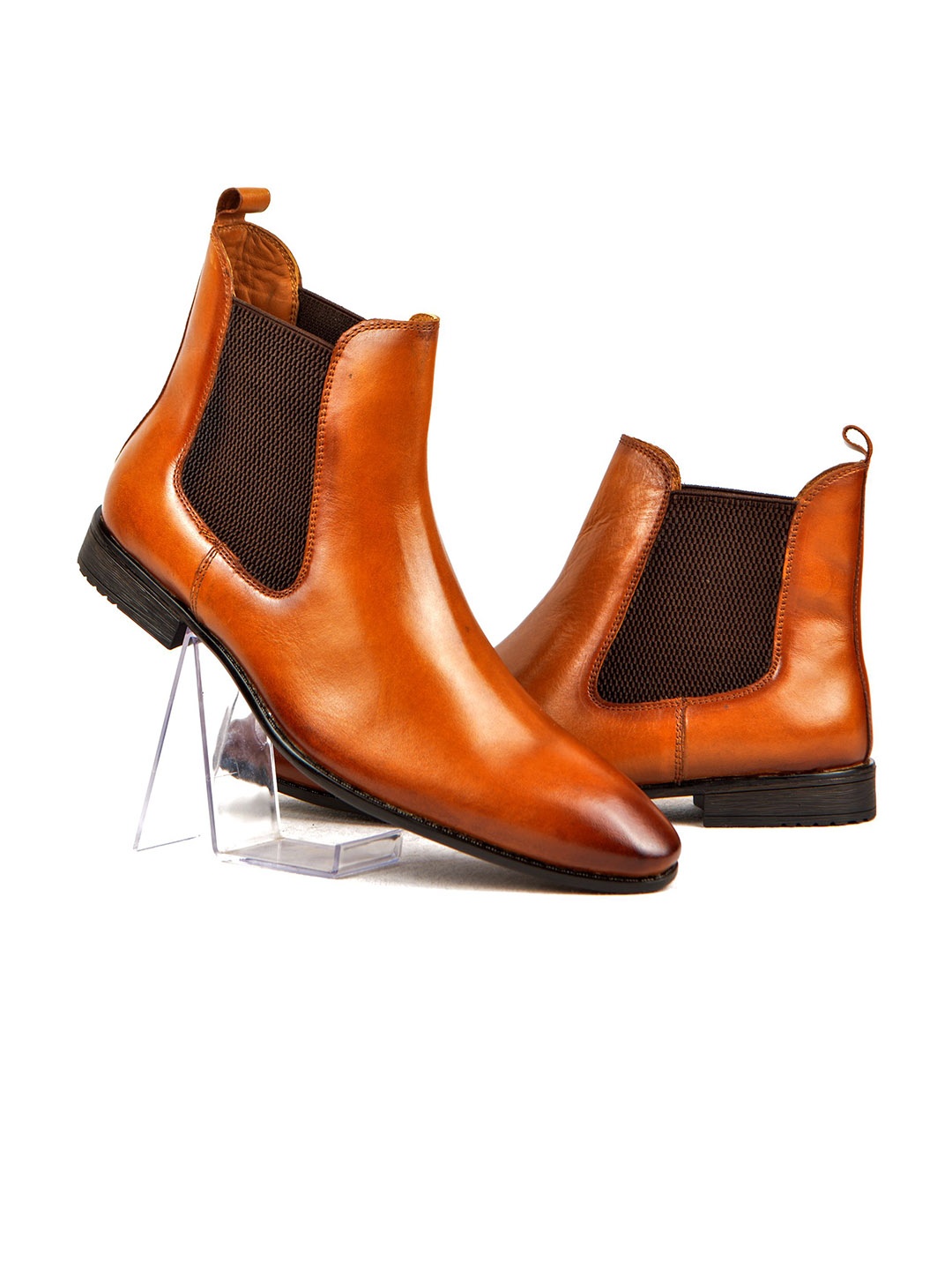 

Cliff Fjord Men Chelsea Boots, Tan