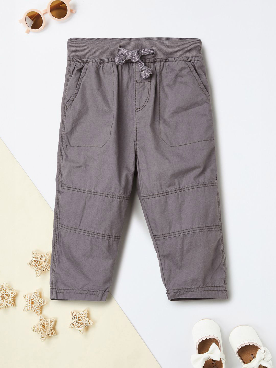 

max Boys Trousers, Grey