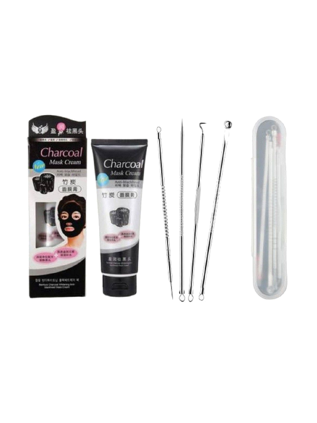 

Lenon Set Of 5 Charcoal Mask & Black Head Remover