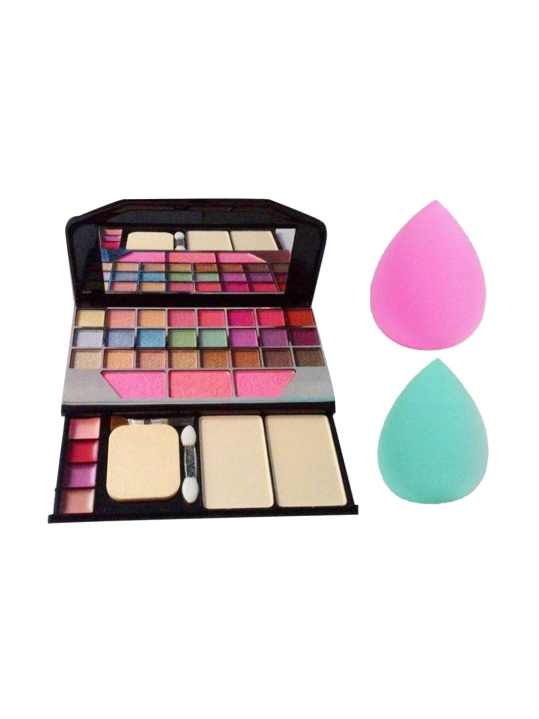 

Lenon Set of 3 Beauty Blender & Fashion Makeup Kit, Pink