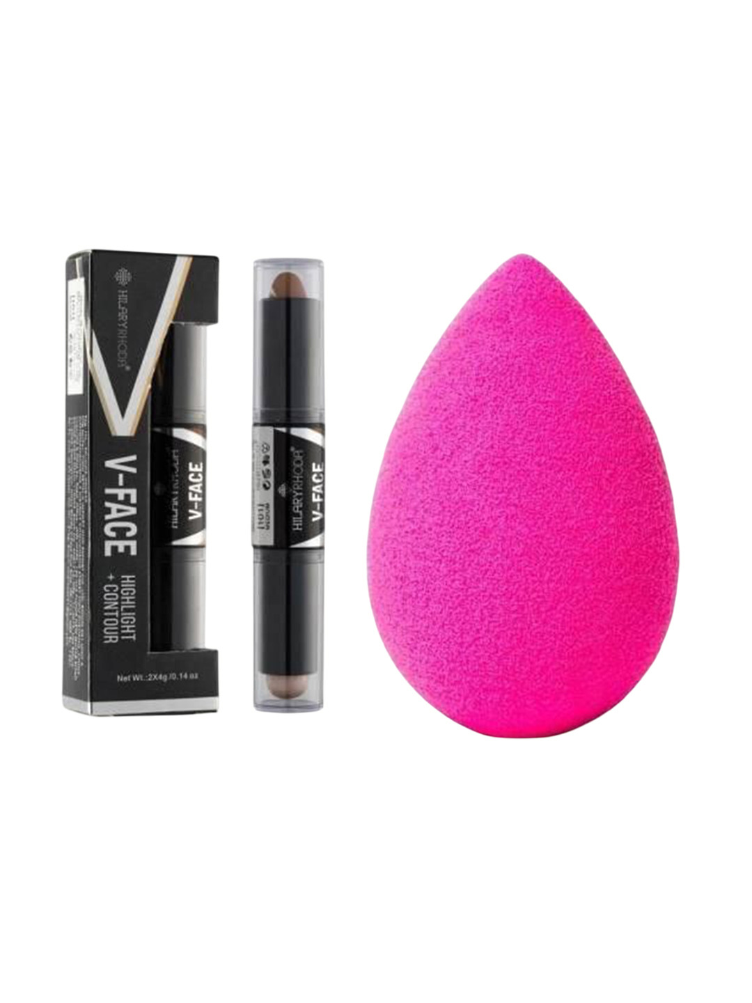 

Lenon Set Of 2 Contour Stick With Puff, Brown