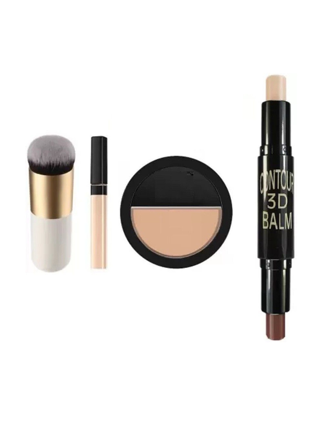 

Lenon Set Of 4 Makeup Combo, Nude