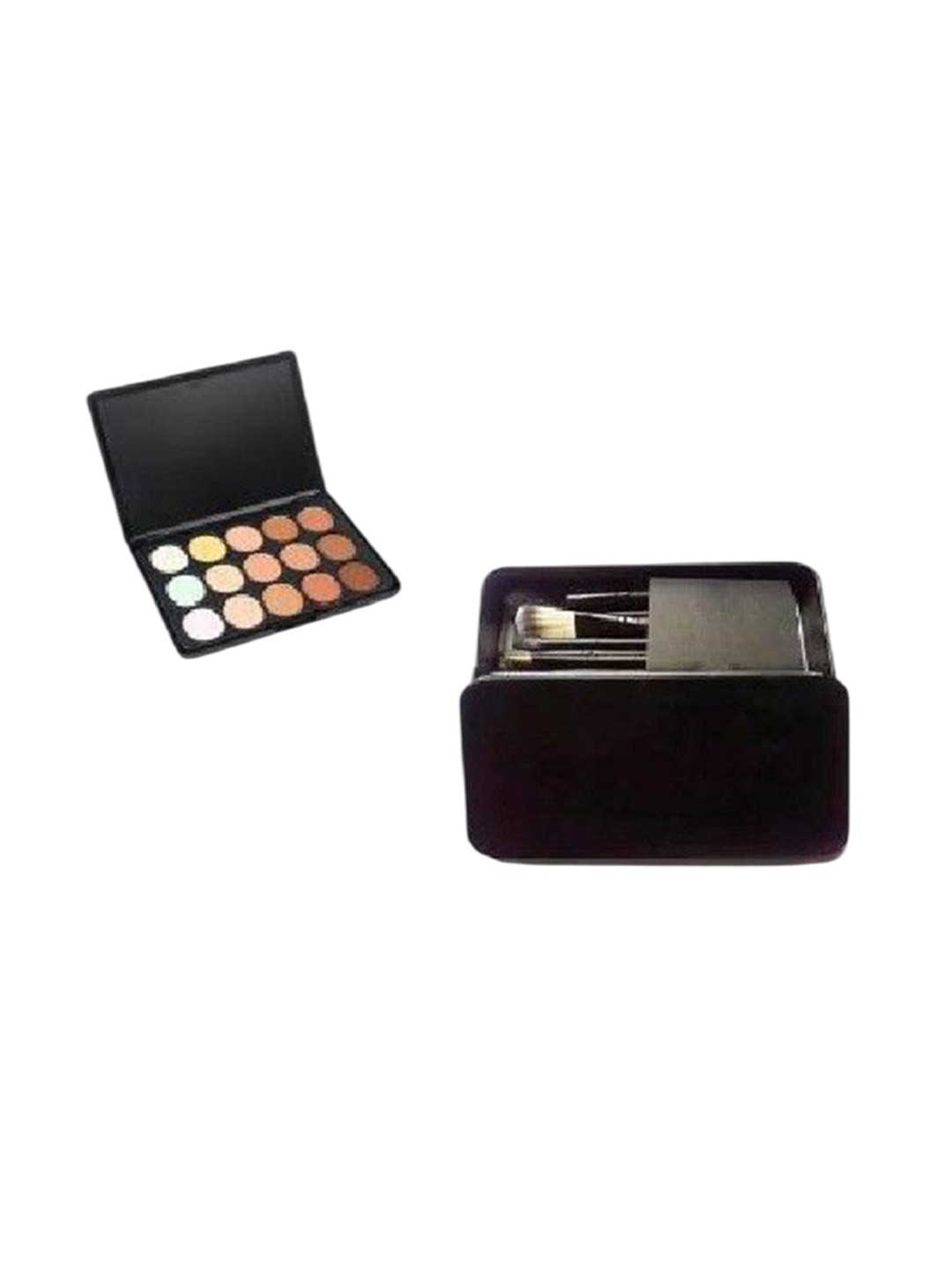 

Lenon Set Of 13 Makeup Brushes With Contour Palette, Nude