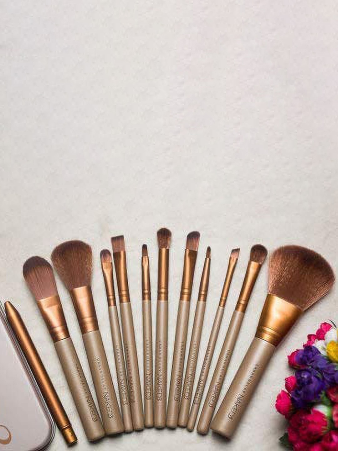 

Lenon Kajal - Black & Set Of 12 Makeup Brush