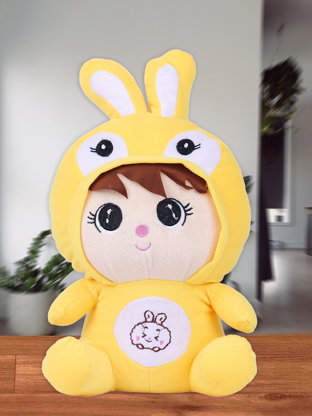 

BESTIES Microfibre Filled Non-Allergic Soft Toys and Dolls, Yellow