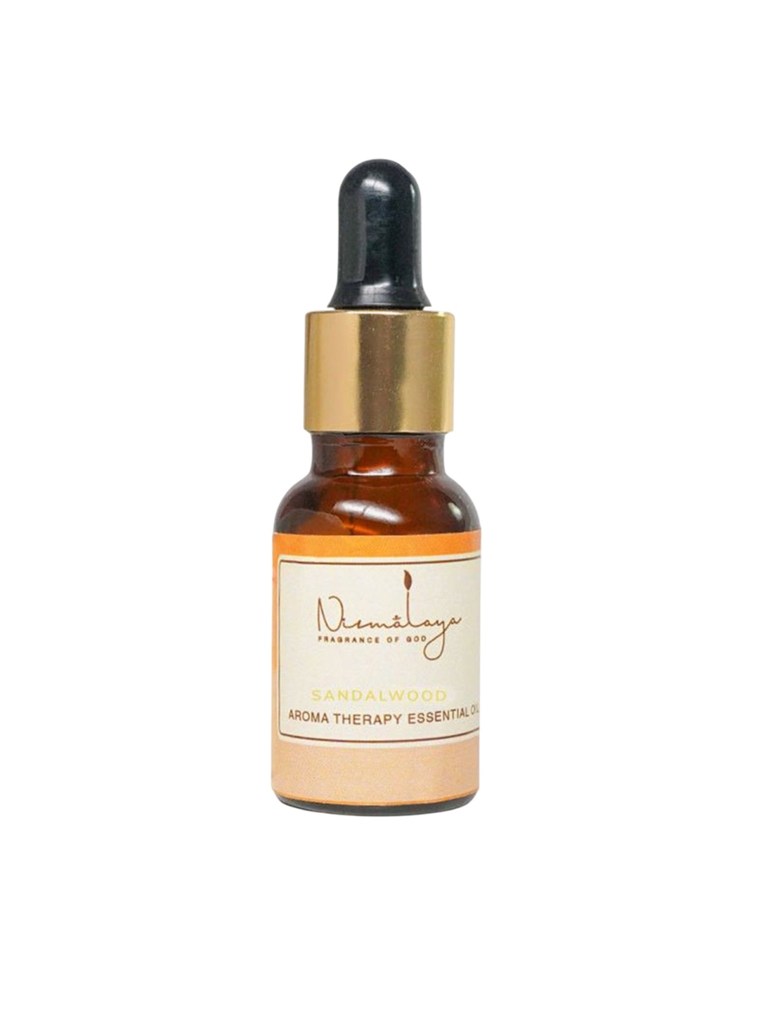 

Nirmalaya 100% Pure & Natural Sandalwood Aroma Essential Oil - 15 ml, White