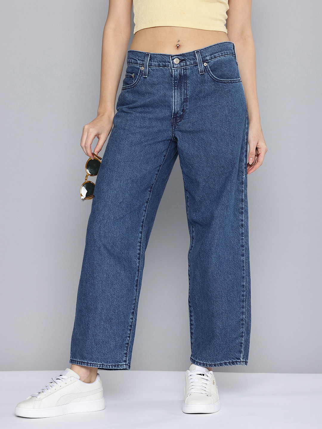 

Levis Women Loose Fit Jeans, Blue