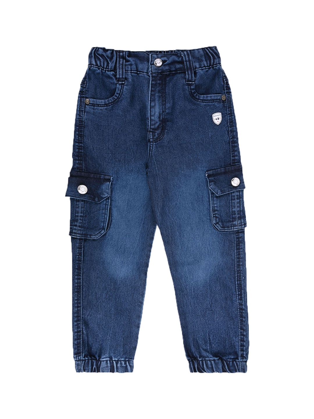 

Wish Karo Boys Mid-Rise Jogger Jeans, Navy blue