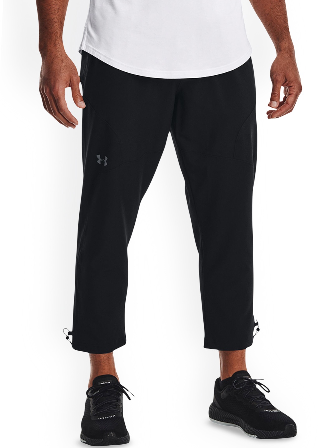 

UNDER ARMOUR Men Unstoppable Crop Track Pants, Black