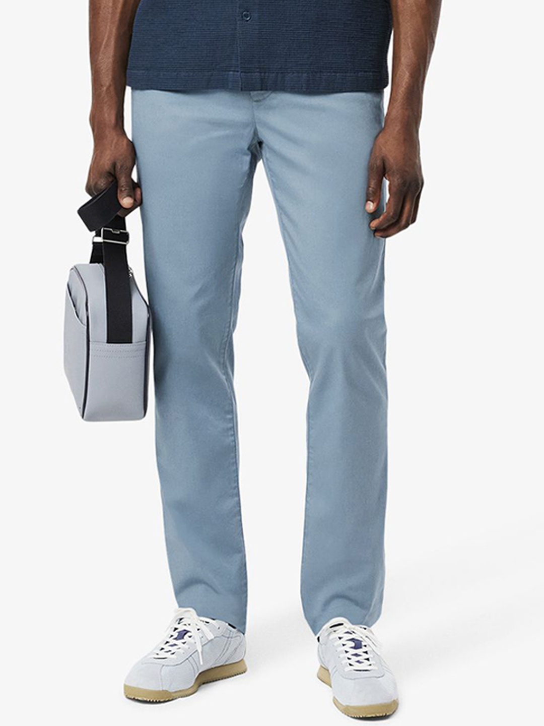 

Lacoste Men Slim Fit Chinos Trousers, Blue