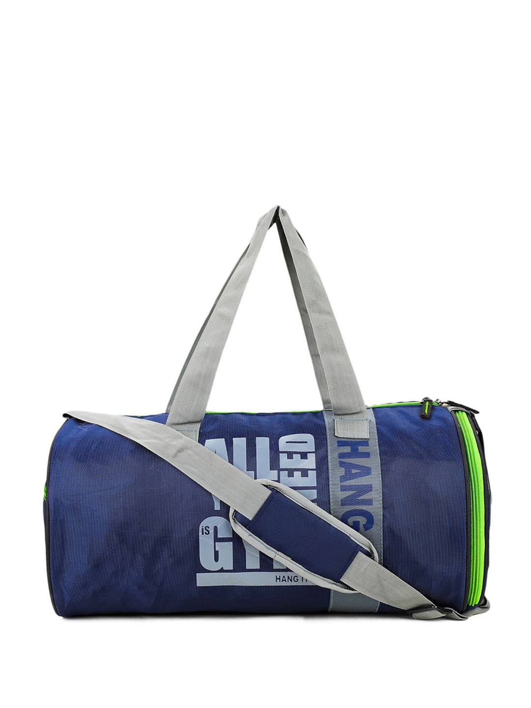 

Body Smith Printed Medium Foldable Sports or Gym Duffel Bag, Blue