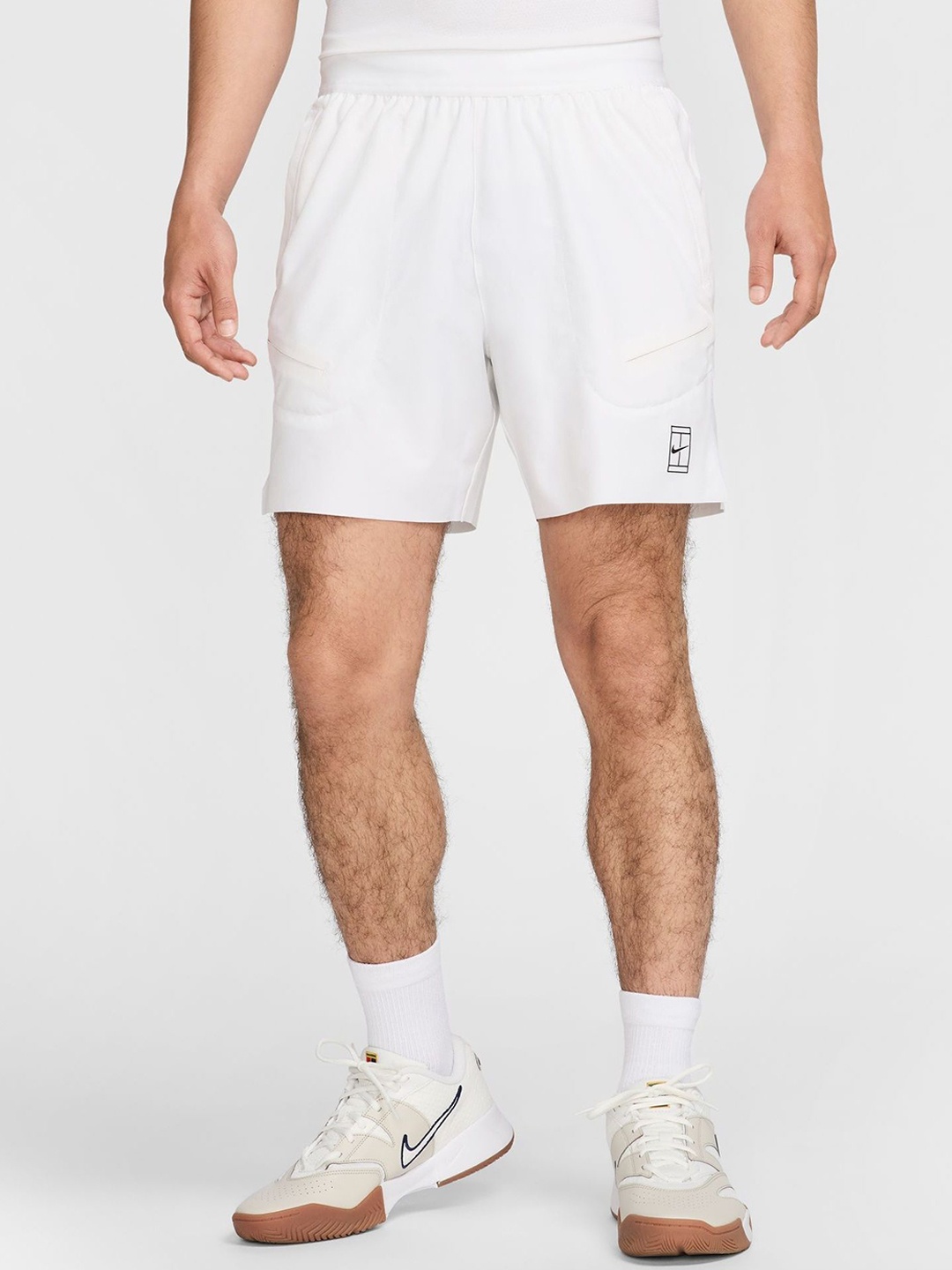

Nike Court Advantage Men's Dri-FIT 15cm (approx.) Tennis Shorts, White