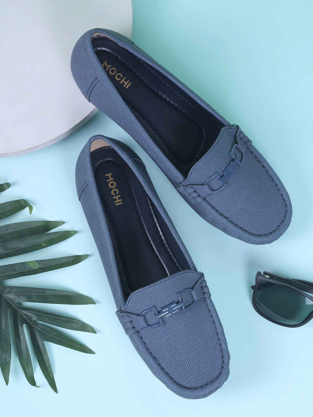 

Mochi Women Slip-On Loafers, Blue