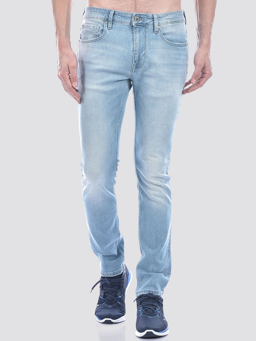 

Jack & Jones Men Skinny Fit Heavy Fade Jeans, Blue
