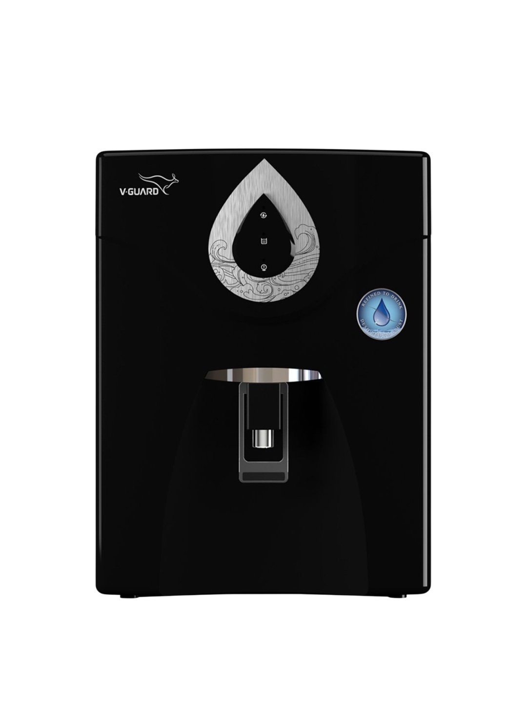 

V-Guard Zenora Black & Blue 2000 PPM Wall Mounted Water Purifier