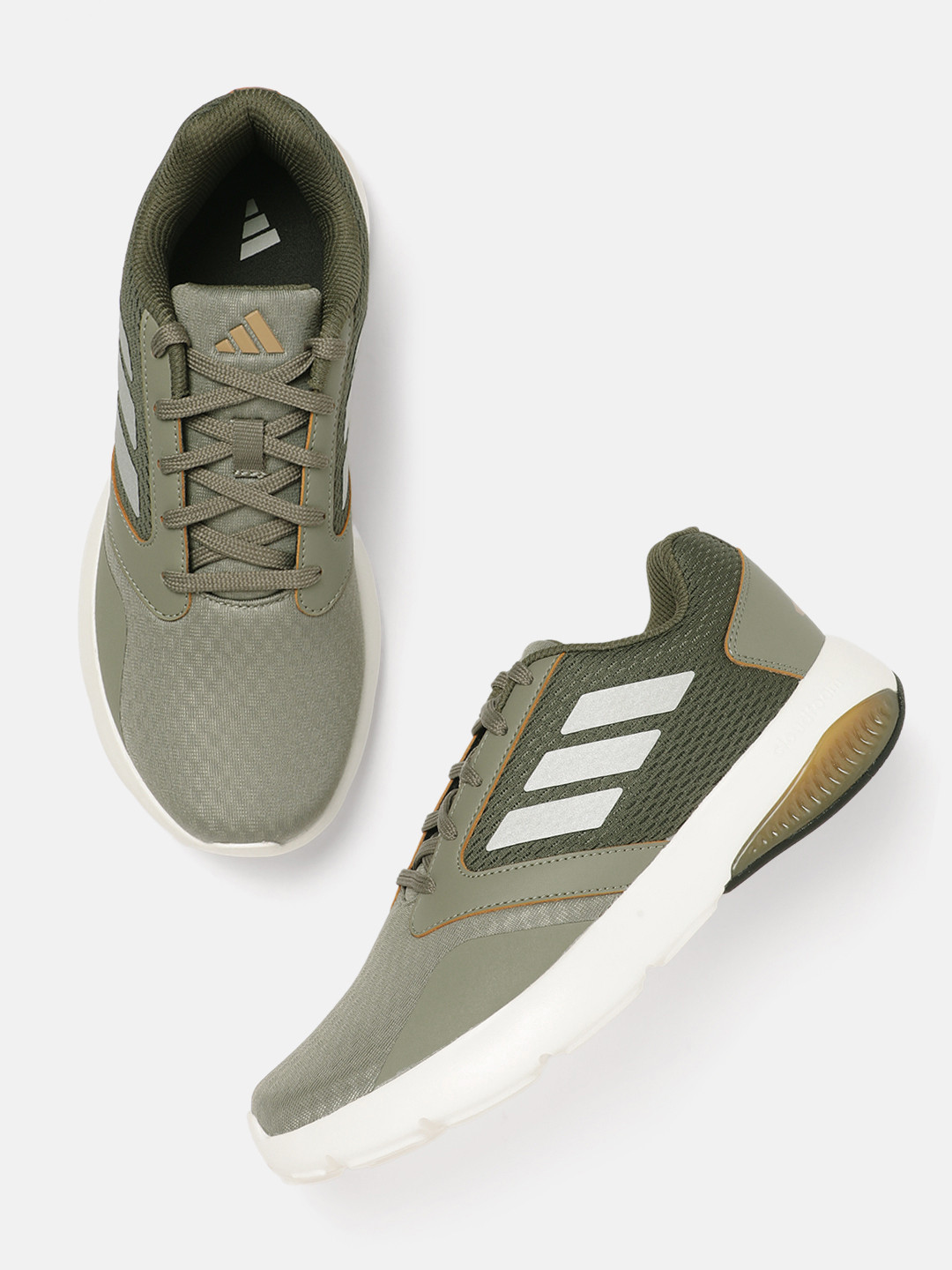 

ADIDAS Men Cmfortz 1.0 Running Shoes, Olive