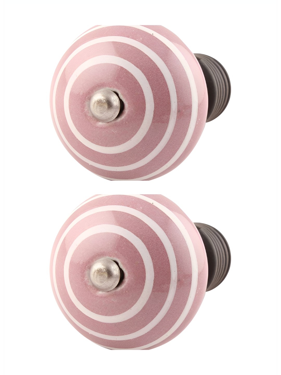 

Indianshelf Lavender and White 2 Pieces Striped Ceramic Wine Bottle Stoppers