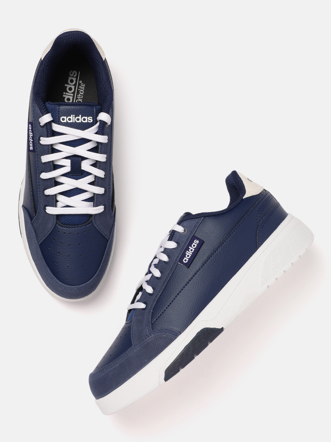 

ADIDAS Men Genyy Sneaker Pro Skateboarding Shoes, Navy blue
