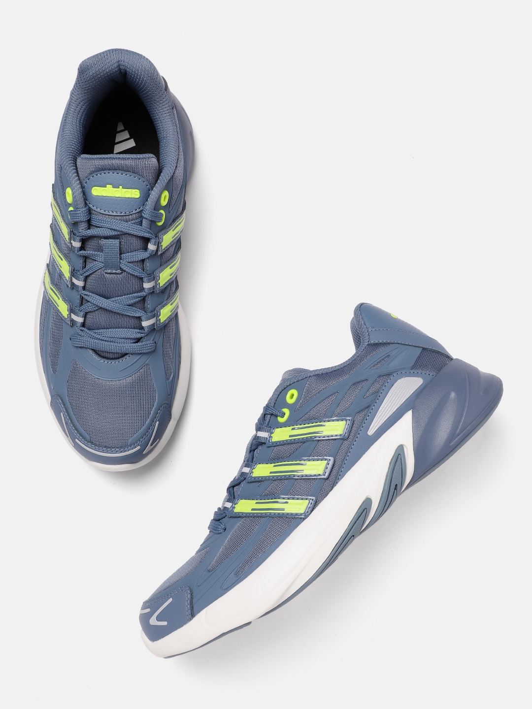 

ADIDAS Men Hustlerr Sneaker Ortholite Running Shoes, Blue