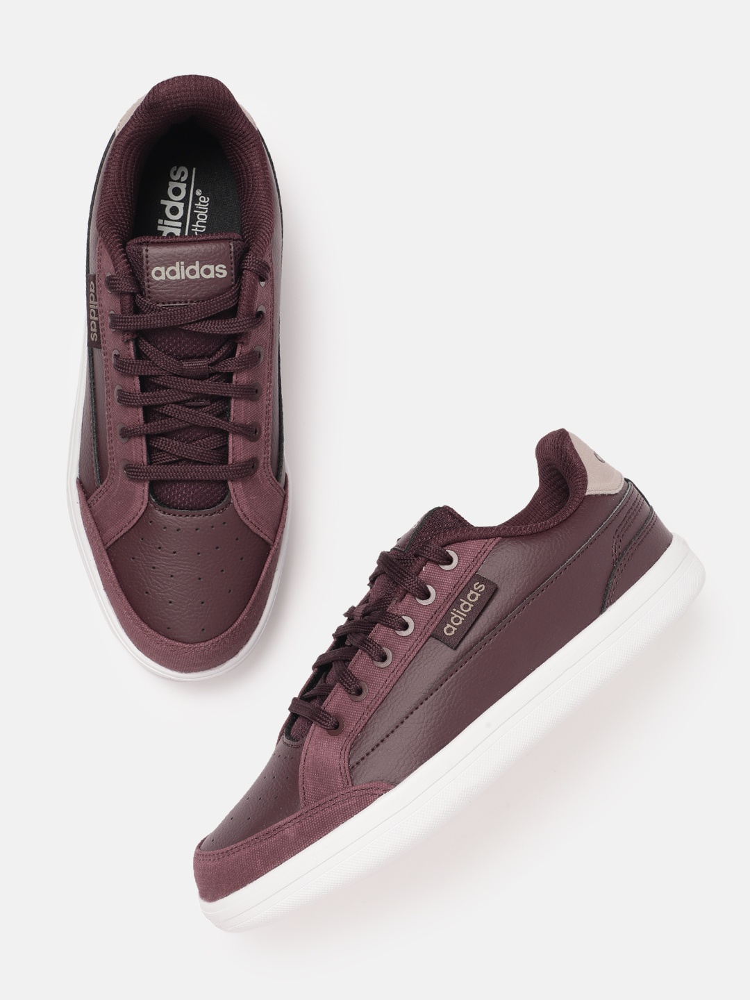 

ADIDAS Women Genyy Sneaker Pro Skateboarding Shoes, Burgundy