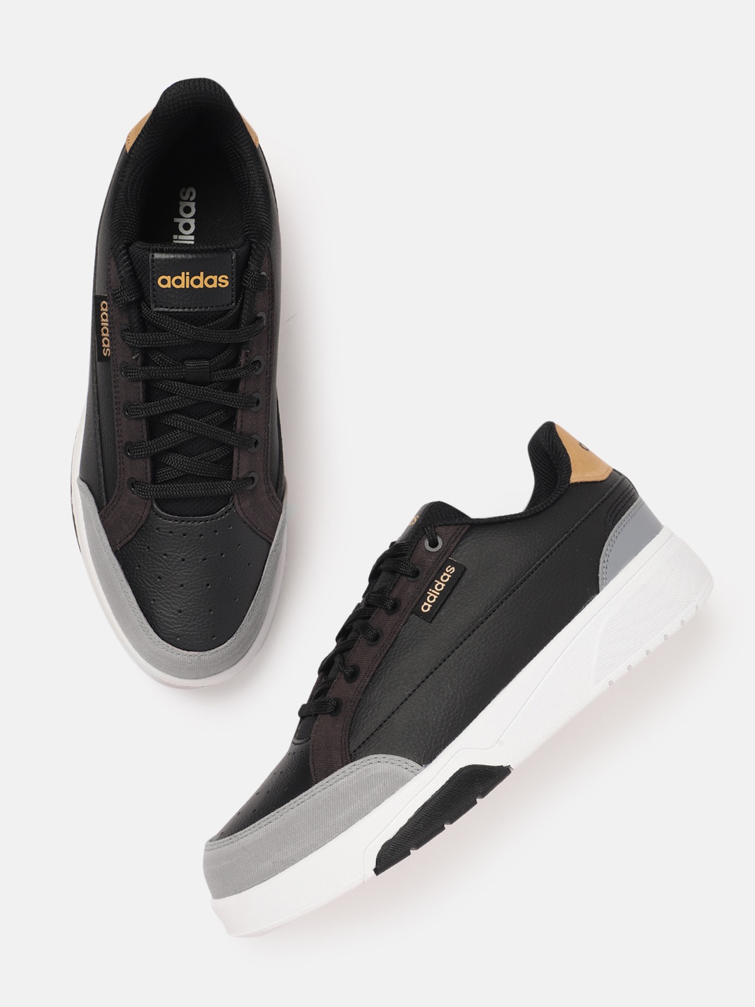 

ADIDAS Men Genyy Sneaker Pro Skateboarding Shoes, Black