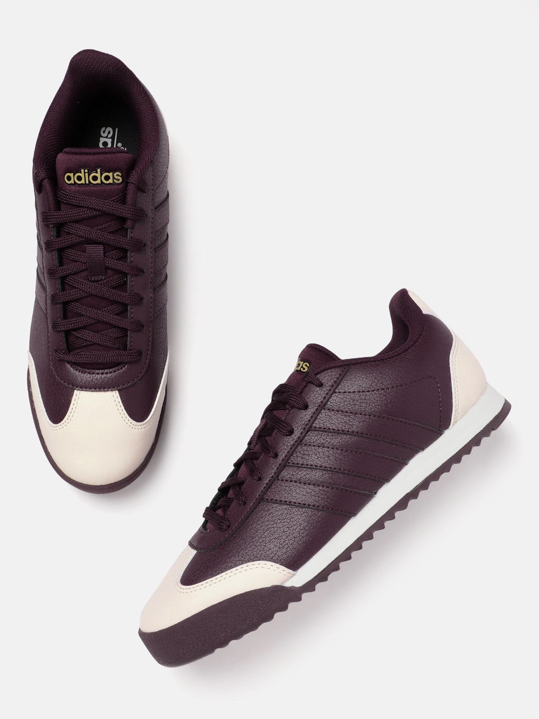 

ADIDAS Men 50S Soule Ortholite Running Shoes, Burgundy