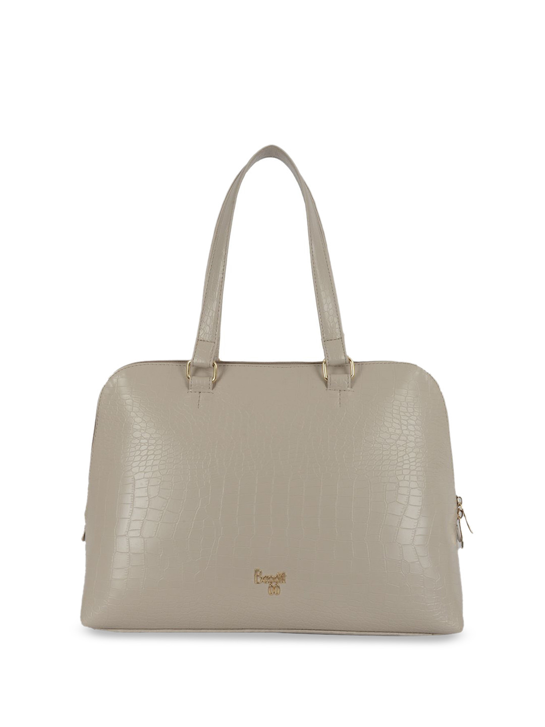 

Baggit Women Structured Shoulder Bag, Grey