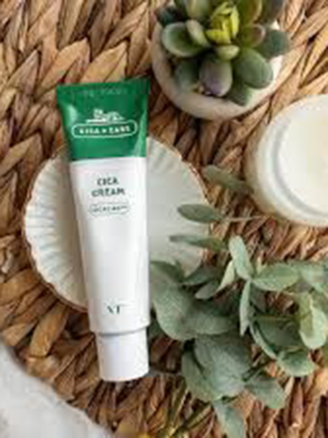 

VT Cosmetics CICA Soothing Cream For All Types Of Skin - 50 ml, Green