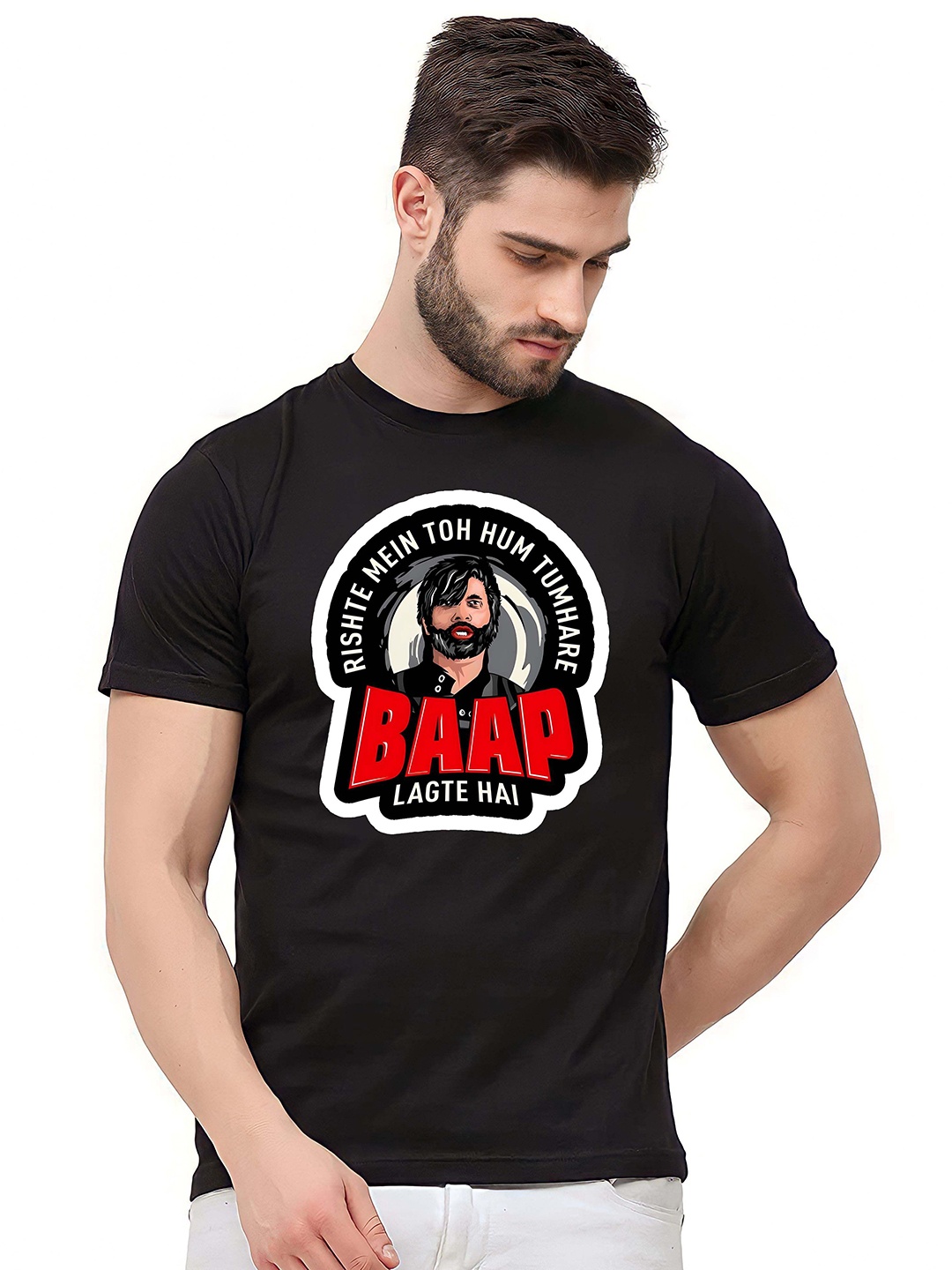 

KAIDO Men T-shirt, Black