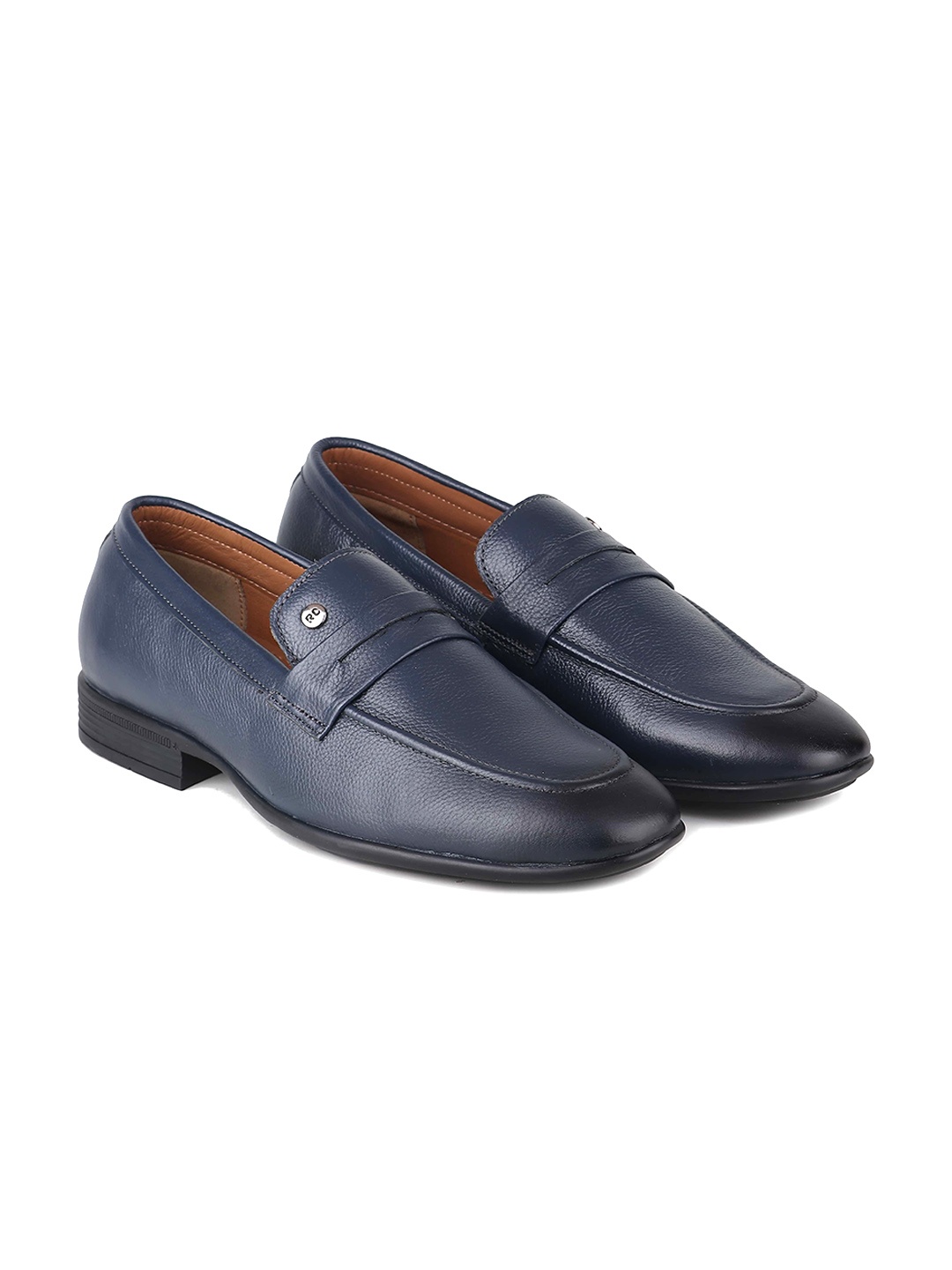 

Red Chief Men Leather Loafers, Blue