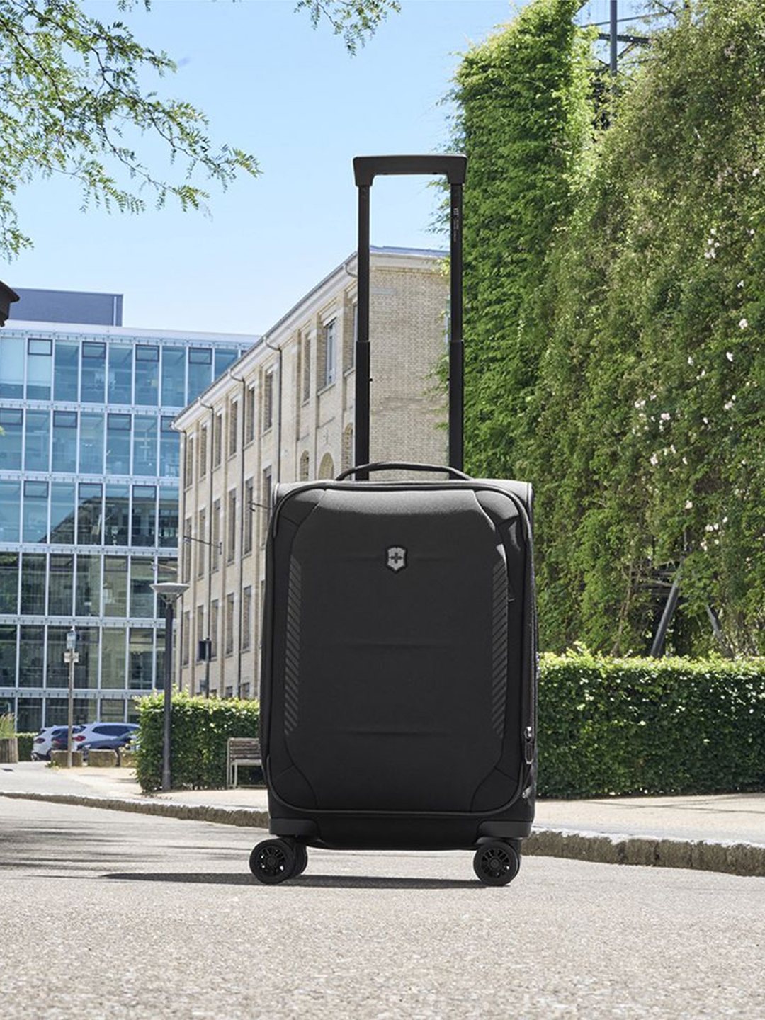 

Victorinox Crosslight Softside Carry-On Trolley Bag, Black