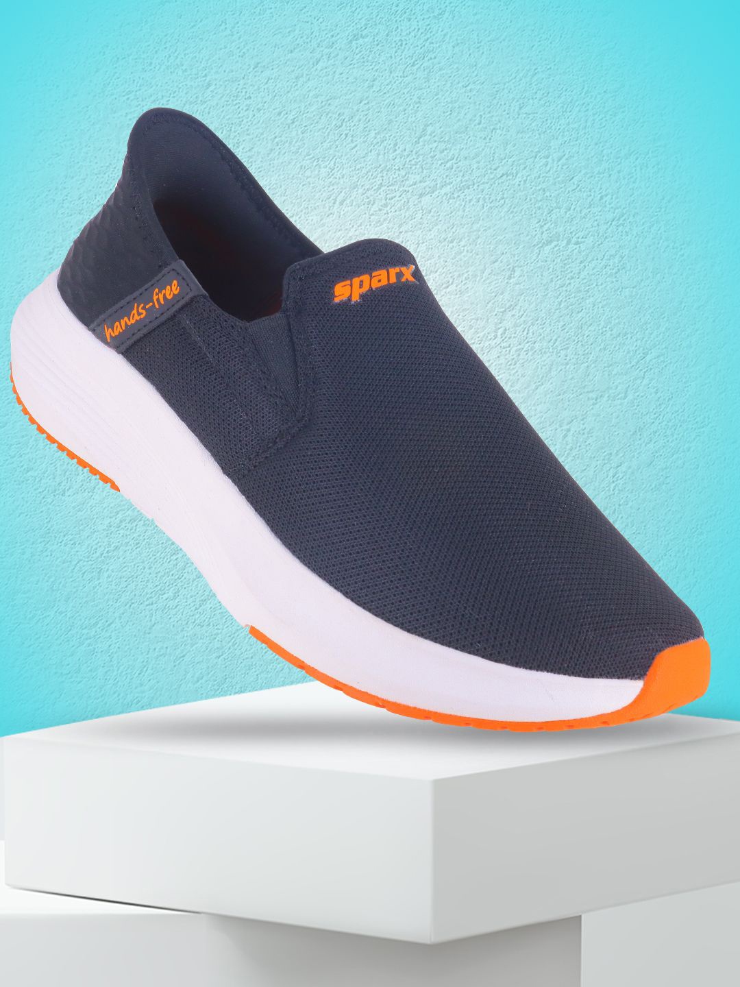 

Sparx Men Slip-On Sneakers, Black