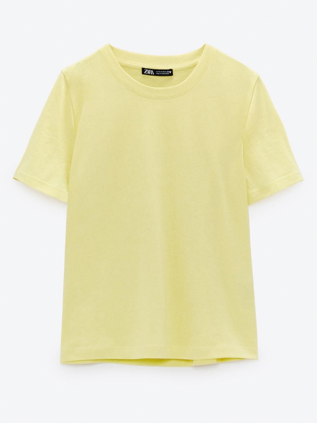 

ZARA Women T-shirt, Yellow